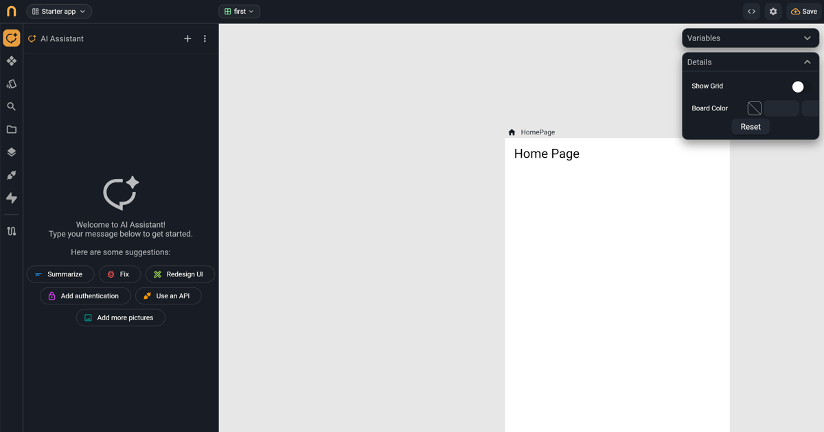 Widget catalog | Nowa Documentation